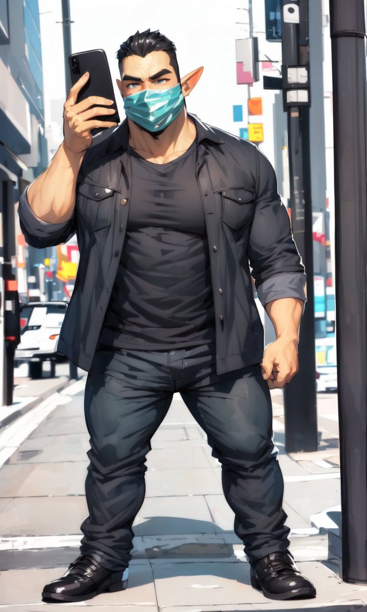 #SD研記
自撮りオークを生成しようとしてオークの尊厳を破壊しているような感覚に陥るなどと