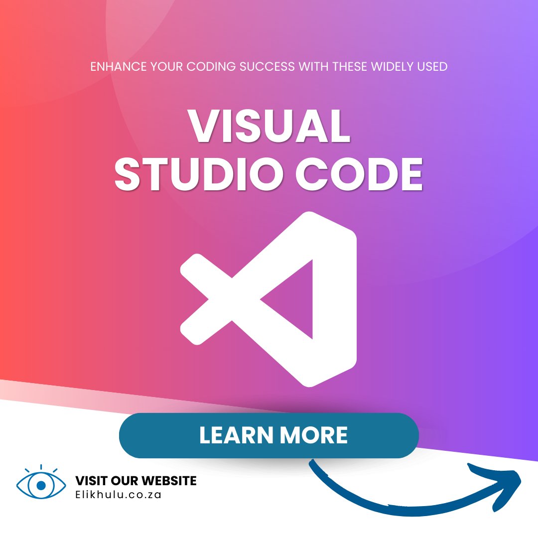 _Elikhulu's tweet photo. Unlock the power of coding with a toolkit that speaks your language! 📷 Introducing Visual Studio Code!
Explore these essential software development tools tailored for usability and efficiency. #DevTools #CodingSuccess https://t.co/7fOP1bd0Qy