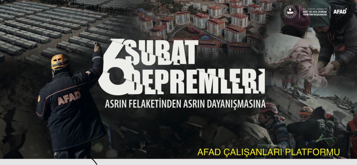 TurkiyeAfad's tweet photo. Asrın felaketi #6Şubat2023 depreminde hayatını kaybeden canlarımızı rahmetle anıyoruz…
Unutmadık...

#6SubatDepremleri
#6subat
@AFADBaskanlik 
AFAD ÇALIŞANLARI PLATFORMU https://t.co/rFUxzUWHM9