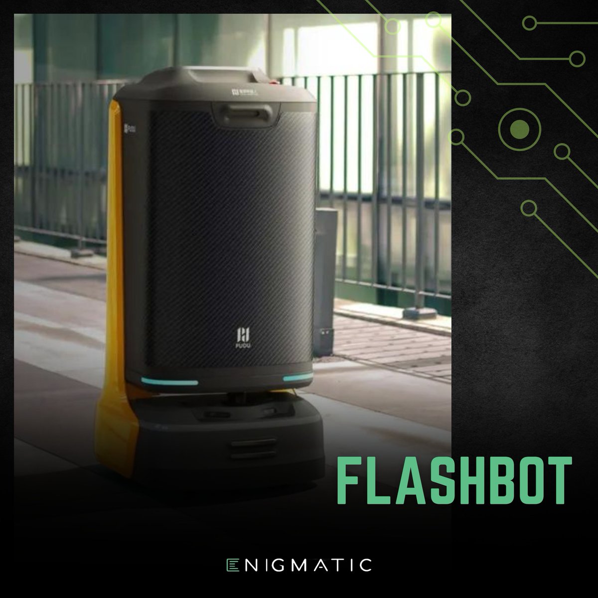 enigmaticksa's tweet photo. 🚀 Say Hello to FlashBot: Pudu's Latest Building Delivery Pro! 🌟
Elevate your delivery experience with safety and reliability!

#روبوت #روبوتات #الذكاء_الاصطناعي #شاشات #شاشات_اعلانية #روبوت_توصيل https://t.co/W01C5WcKt5