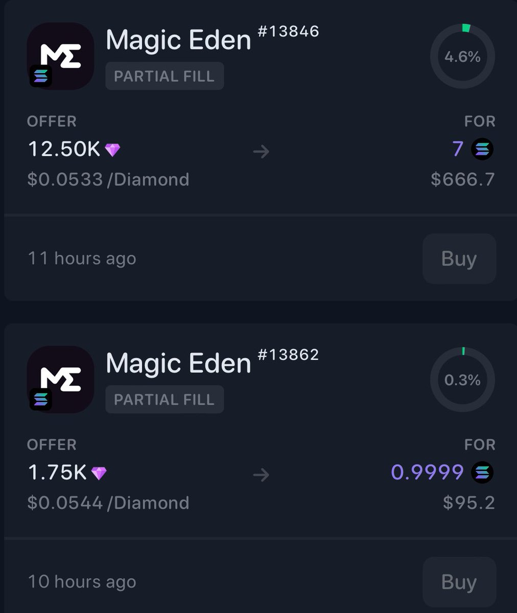 Magic eden diamonds sell (94) 사진