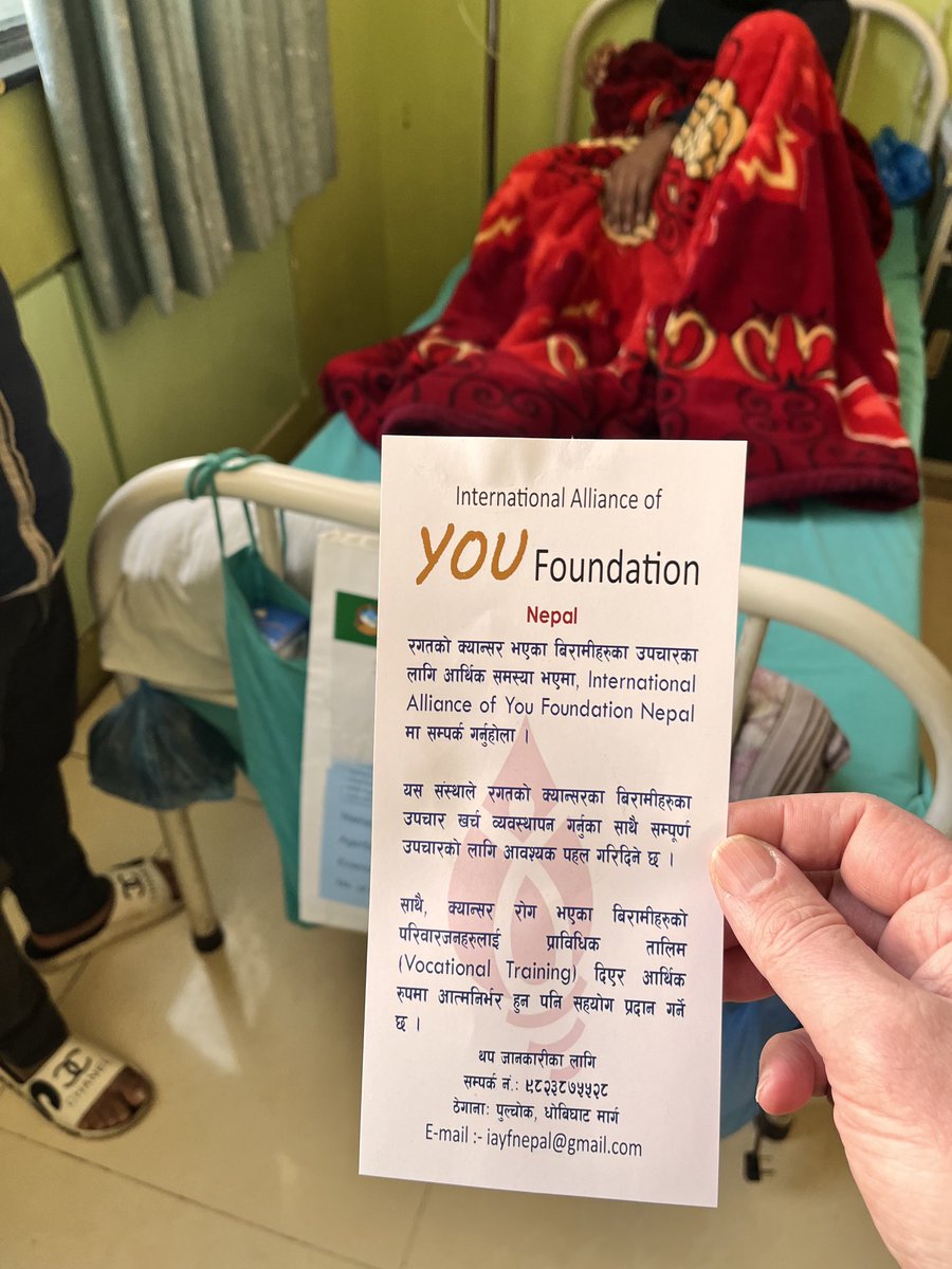 YOUFoundation (@_youfoundation) on Twitter photo In Nepal many blood cancer patients do not have any resource to start chemotherapy. We work with multiple constituents to play each of us a role in supporting sustainable care. Grateful to our donors…we need more 🙂 <a href="/Poudyalbishesh/">Bishesh Poudyal</a> <a href="/DamianoRondell1/">Damiano Rondelli</a> In Nepal many blood cancer patients do not have any resource to start chemotherapy. We work with multiple constituents to play each of us a role in supporting sustainable care. Grateful to our donors…we need more 🙂 <a href="/Poudyalbishesh/">Bishesh Poudyal</a> <a href="/DamianoRondell1/">Damiano Rondelli</a> 