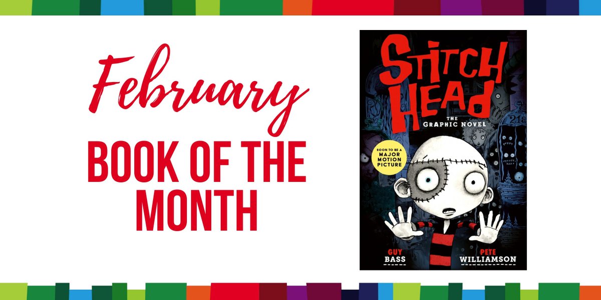 WIN our Book of the Month, Stitch Head: The Graphic Novel, a super-silly Frankenstein-esque tale in a brilliant graphic novel format, for ages 8+ To enter RT, FLW & tell us if your kids like graphic novels UK only. Ends 11/02/24 @guybassbooks @PeteCWilliamson @littletigeruk