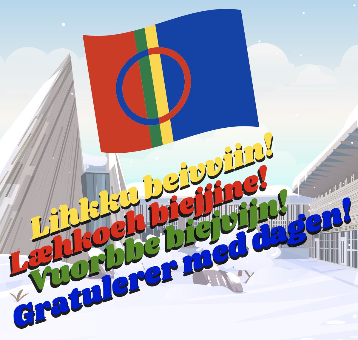 creazatweet's tweet photo. Vi i Creaza gratulerer så mye med den samiske nasjonaldagen! 🎉
#creaza #skole #undervisning #læring #skaperglede #utforskertrang #mestring #tilpassetopplæring #kreativitetiskolen #dybdelæring #aktivlæring #klasserommet #lk20 #lk20ipraksis #edtech https://t.co/699uJSelwZ