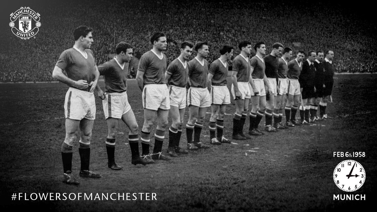 🌹 #FlowersOfManchester #ManchesterUnited #munich1958 #BusbyBabes 🌹