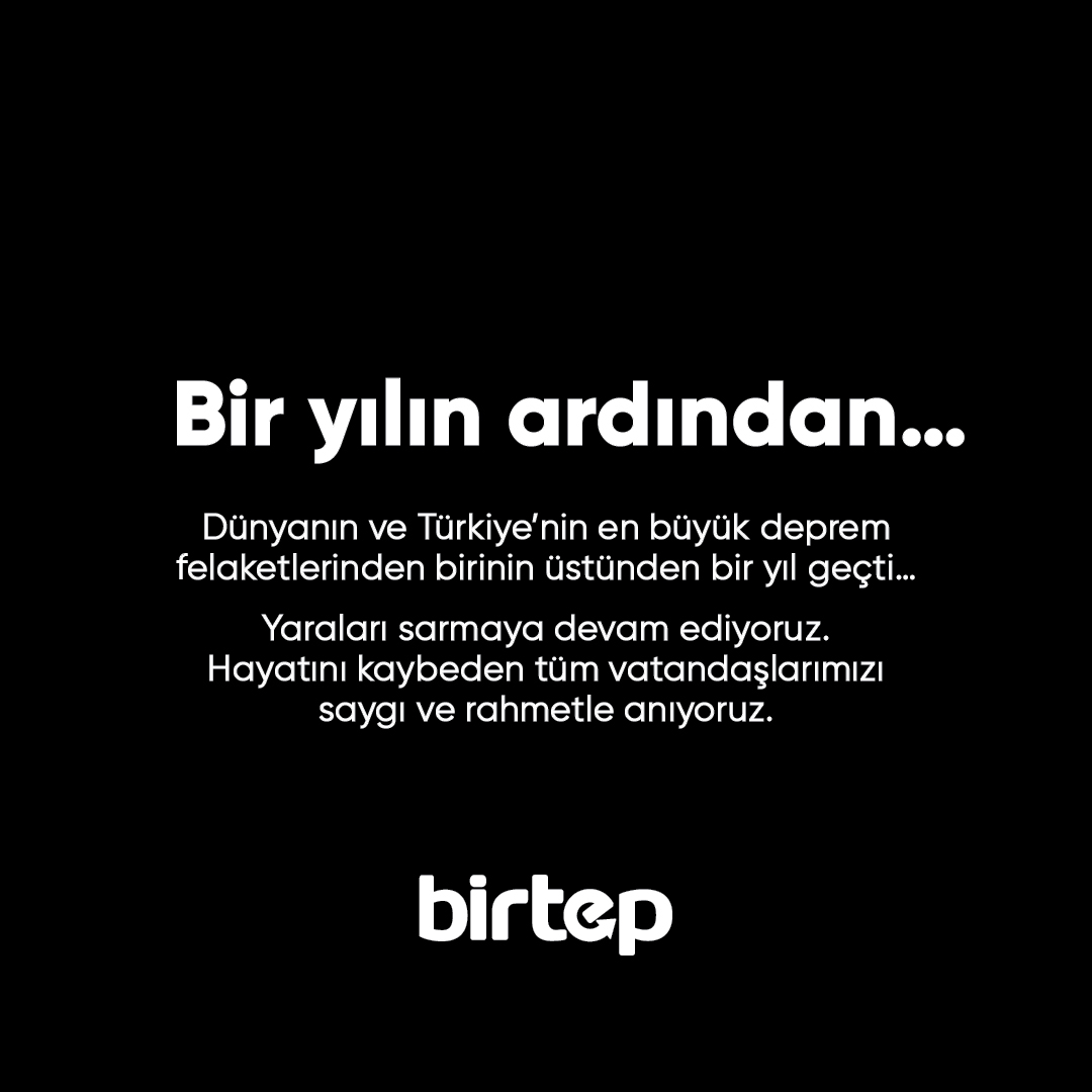 BirtepTR's tweet photo. Geçen şey sadece zaman.
Ne acılarımız geçti, ne de yaralarımız.

#6Şubat https://t.co/7CIK90IC4t