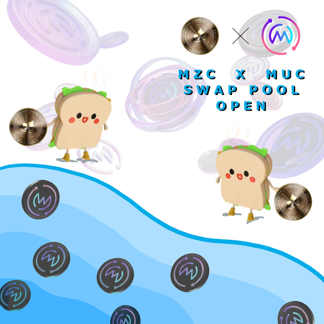 🐵#𝐌𝐙𝐂 - #𝐌𝐔𝐂 𝐒𝐰𝐚𝐩 𝐏𝐨𝐨𝐥 𝐎𝐩𝐞𝐧🍑
👉 𝐆𝐨 𝐌𝐙𝐂-𝐌𝐔𝐂 𝐒𝐰𝐚𝐩 𝐏𝐨𝐨𝐥 : tokyomongzhillsclub.com/swap

🪙 MZC is a community token that you can get from staking #TMHC and #PEACHzMOMO
🪙 MZC can be exchanged to MUC at 1:1 ratio!

𝙃𝙤𝙬 𝙩𝙤 𝙜𝙚𝙩 𝙈𝙕𝘾