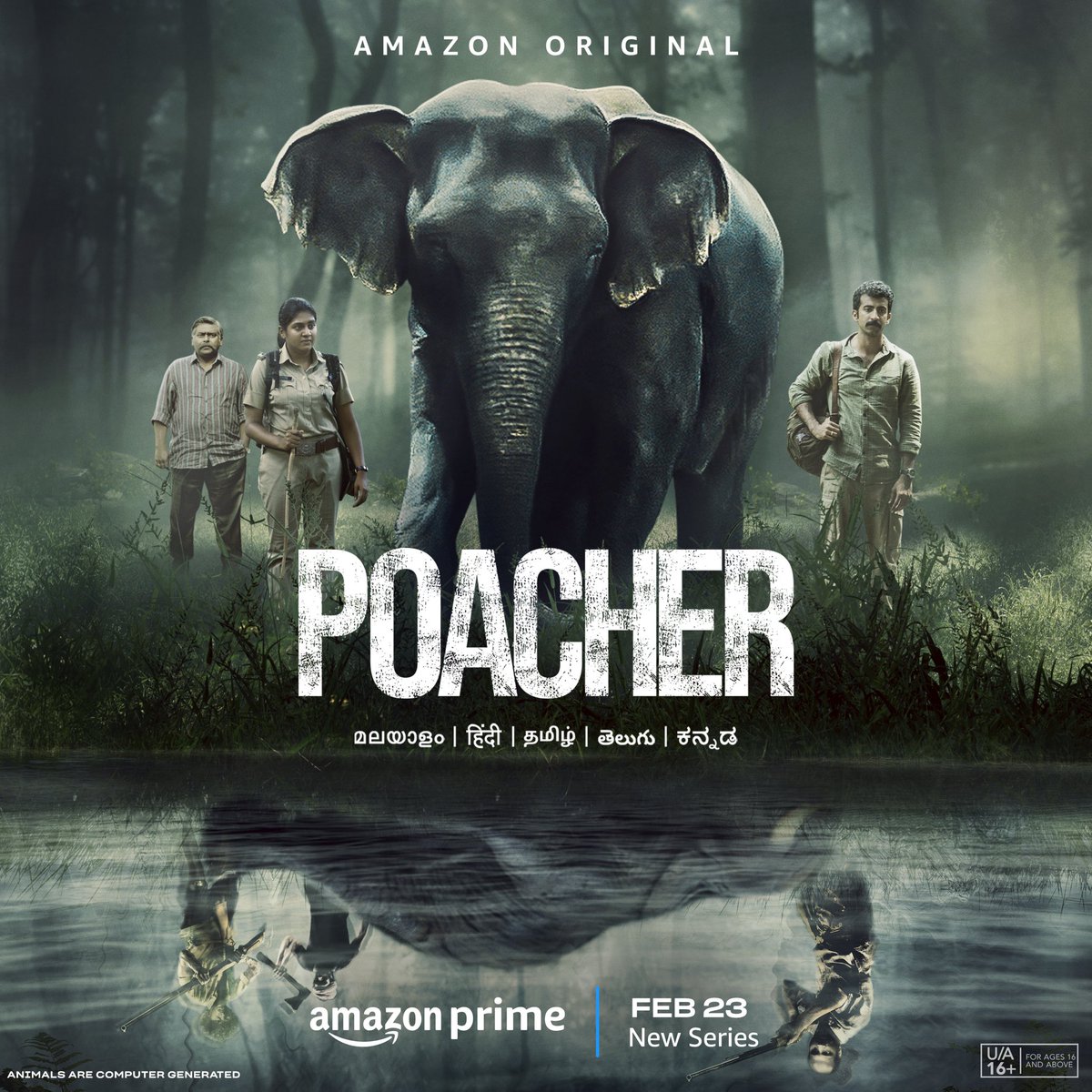 The chase for the truth begins on Feb 23! 

Watch #Poacher only on @PrimeVideoIN 

Directed by #RichieMehta
With @NimishaSajayan and @debu_dibyendu 
With @aliaa08 in the team now as #ExecutiveProducer 🤍
@_QCEnt