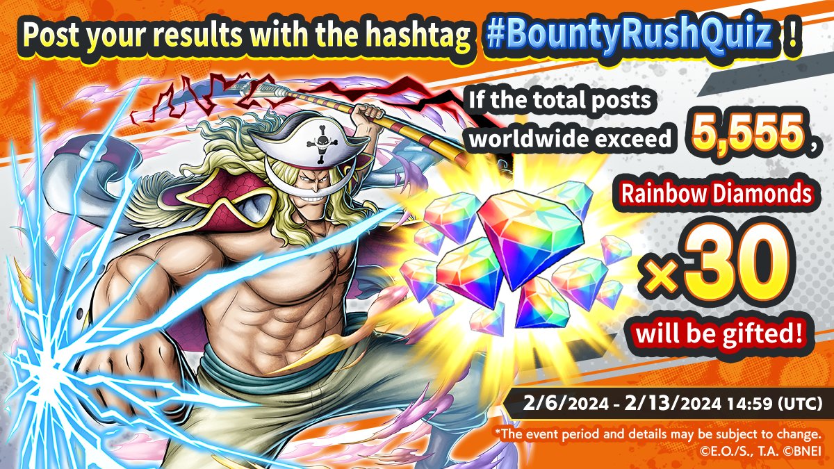 ONE PIECE Bounty Rush tweet media