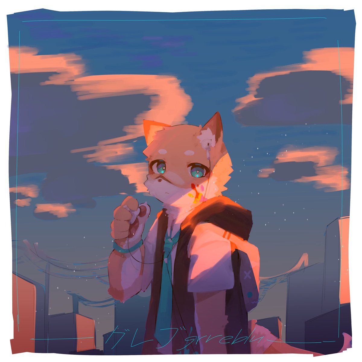 doodle #furry #ケモノ