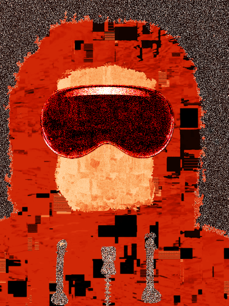 hapsxo's tweet photo. SPAM HOODIE is giving #SPAMart Vision Pro. S/O to @JakNFT whose HOODIES collection inspired this edition, available on #tezos for 2 #tez each, where #SPAMhappens—flash sensitivity warning 🚨 https://t.co/ODRLAfOqxd https://t.co/bcONrqdsaA