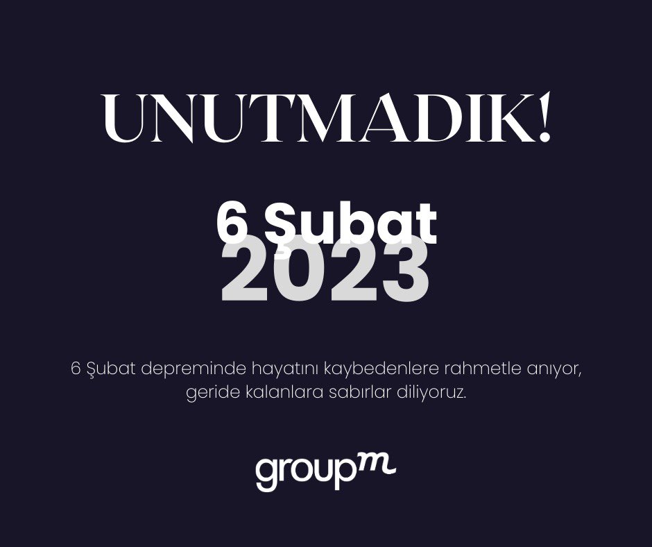 emc_tr's tweet photo. 6-7 Şubat 2023 tarihinde, Kahramanmaraş merkezli gerçekleşen depremin yıl dönümünde, yaşanan trajik olayları ve zorlu süreci anarak, depremde yitirdiğimiz hayatlar için hissettiğimiz derin üzüntüyü paylaşıyoruz. https://t.co/WHsyNBU6Vi