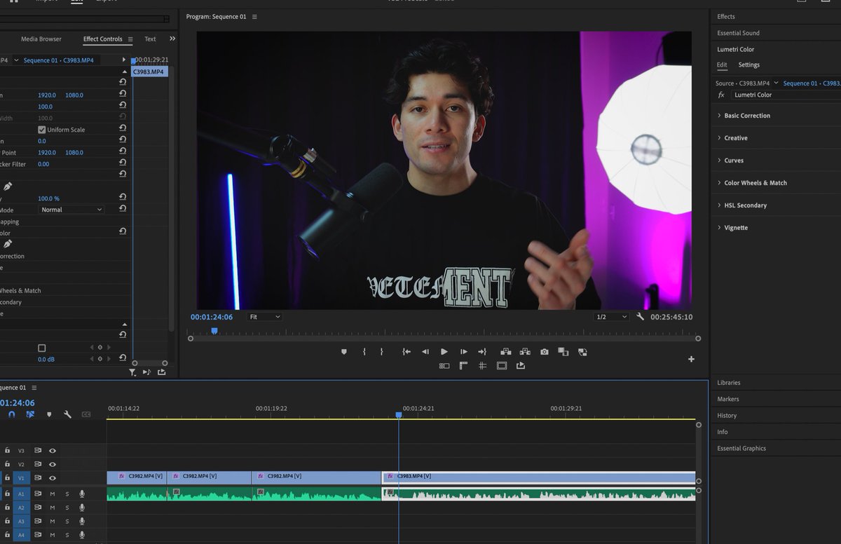josextc's tweet image. I am looking for a video editor to edit my 6 minute VSL Video, I need a dark aesthetic, motion blur, motions graphics, glow, etc. Iman Gadhzi style similar. It’s a shot in 4K. youtu.be/FaKYWkc2VHo?si… I want this style as a reference. ^^

Paid $$$. Experienced editors only. PM ME