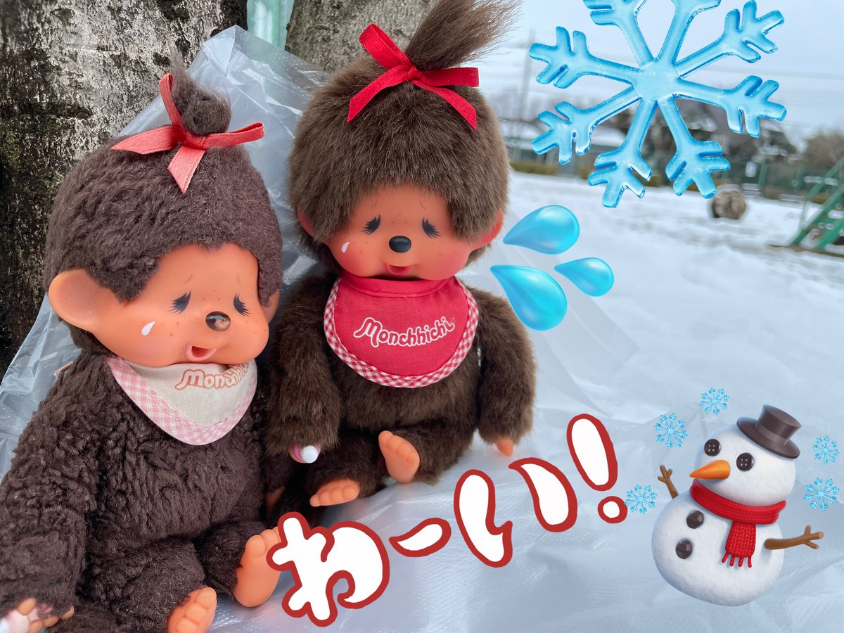モンチッチ セキグチ 冬季限定 雪国 スノーモンチッチ