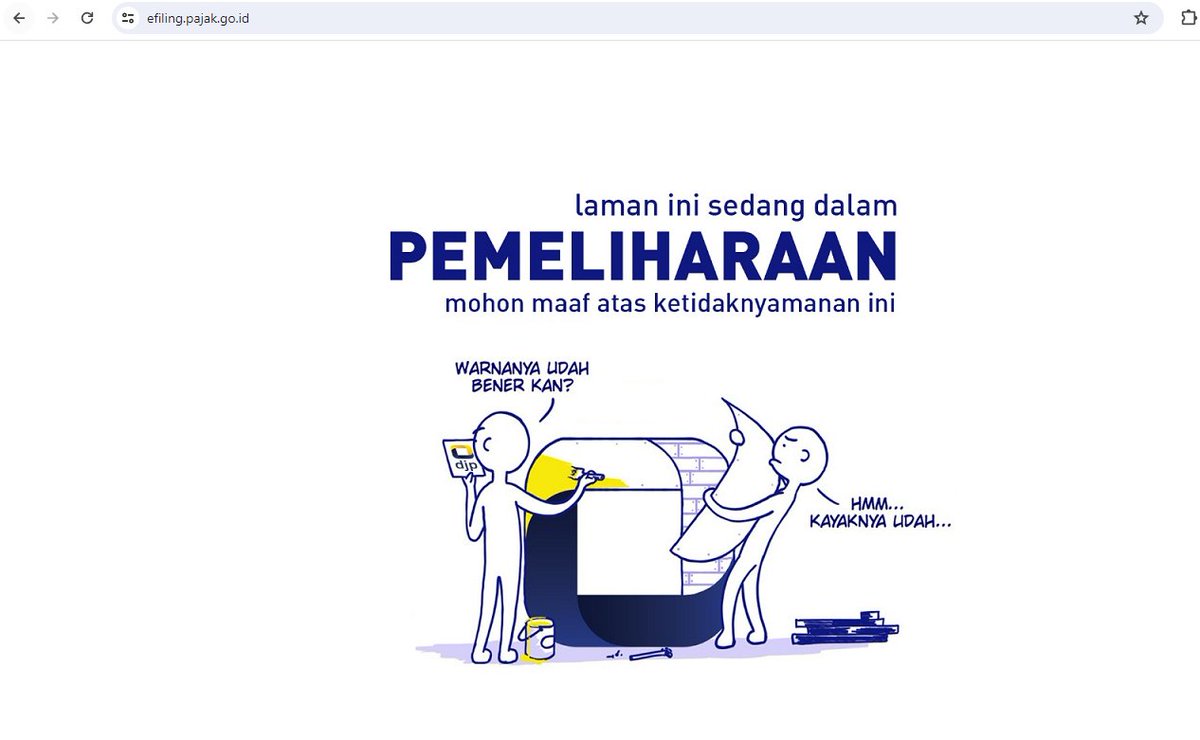 putuherrin's tweet photo. @kring_pajak mohon maaf apakh efilling sedang tidak dapat diakses ? https://t.co/3JeBXo6ZmO