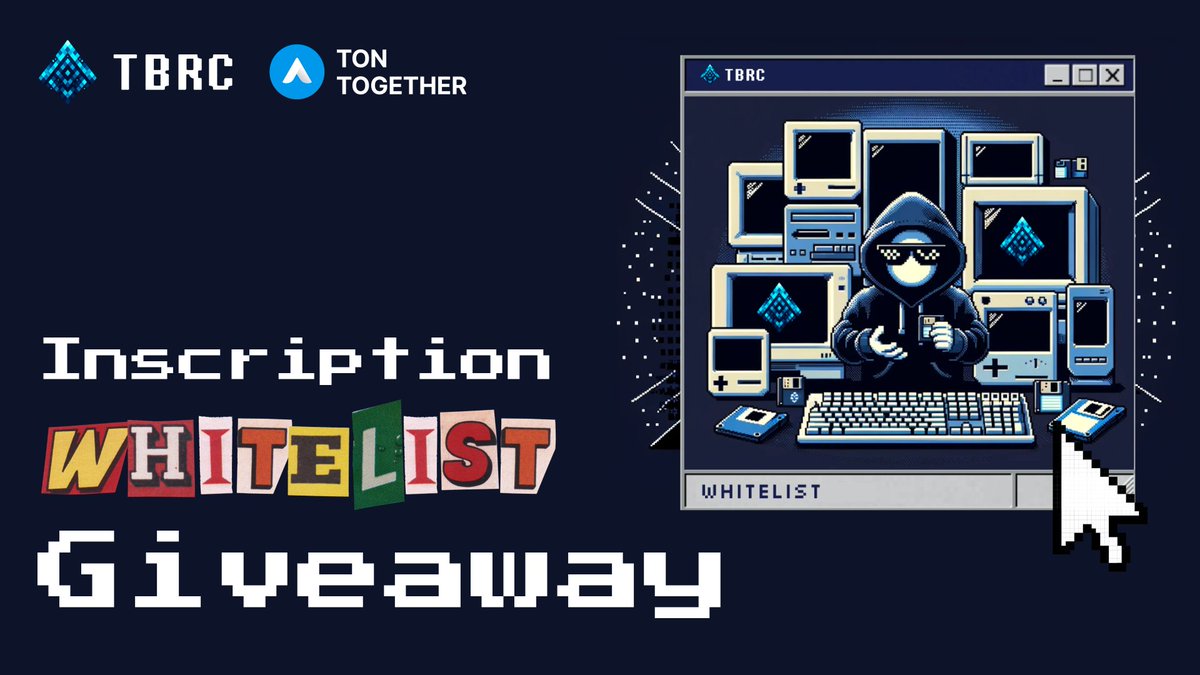 💎TonTogether x TBRC #inscription WL Giveaway!

🎉Enter the raffle &amp; stand a chance to win the exclusive <a href="/tbrc_ton/">tbrc</a> NFT!

🎁Just RT this post and drop your #TON wallet address to join.
⏰Draw in 48 hrs.

💙Get ready to be one of the 10 lucky winners!   
#NFT #crypto #giveaway