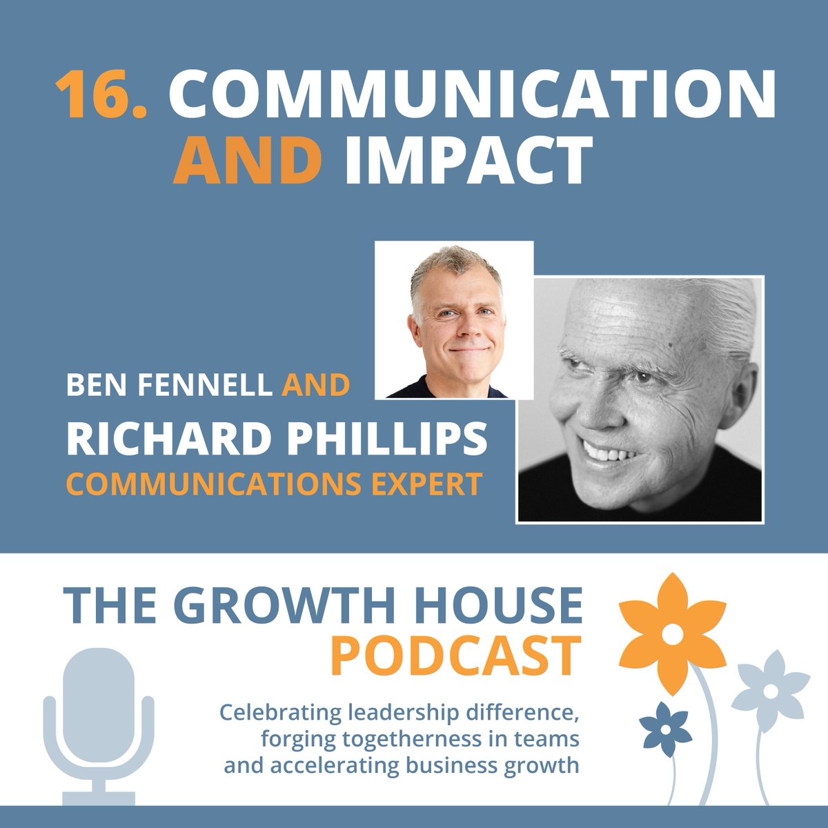 This month I'm in conversation with the wonderful Richard Phillips, one of the world's leading coaches in personal communication, presentation and media skills. Listen to The Growth House Podcast: COMMUNICATION and IMPACT shows.acast.com/thegrowthhouse… #communication #impact