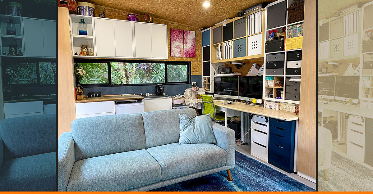 Backyard_Pods's tweet photo. Grahame is thrilled with his 4m x 5m home office pod and #craftspace from #BackyardPods. He took advantage of the view looking into the bush of his backyard. His guests are very impressed by his finished building and interior.
#backyardoffice #studiopods #flatpackcabin https://t.co/WaejLgb75U