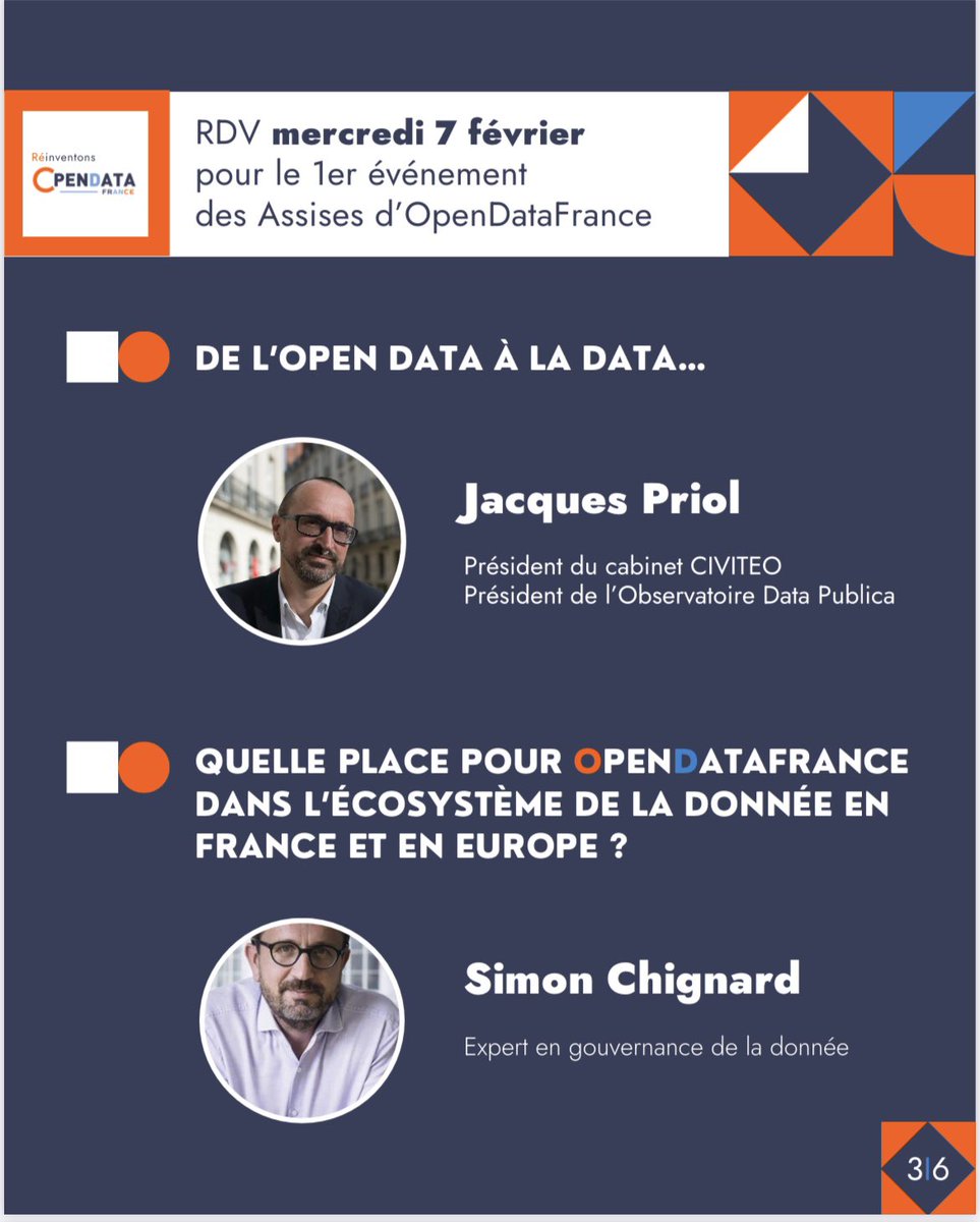 C_Nebbula's tweet photo. 🆕 Demain, c’est le 1er événement des Assises d’ @opendata_fr, après un mois de consultation auprès des collectivités et partenaires : merci aux intervenants de venir parler #data sans tabous ! 

📆 mercredi 7/02, à 17h, en ligne. 
Inscriptions 👉 https://t.co/veThNKLuXn https://t.co/TwoKAYh4pa