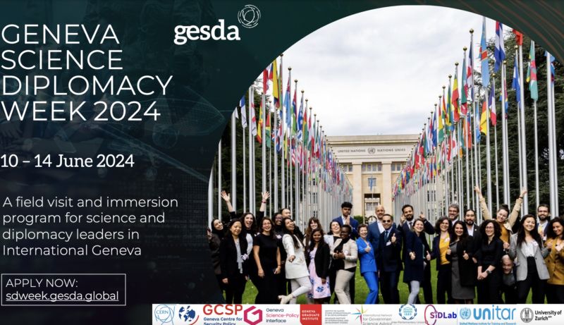 INGSA | @ingsa.bsky.social (@ingsciadvice) on Twitter photo Applications are now open for budding science diplomats to join the <a href="/GESDAglobal/">Geneva Science and Diplomacy Anticipator</a> #ScienceDiplomacy Week & Immersion Program 10-14 June 2024!
Join #sciDip leaders from around the world for a challenging and innovative opportunity.
buff.ly/3UKHUoX Applications are now open for budding science diplomats to join the <a href="/GESDAglobal/">Geneva Science and Diplomacy Anticipator</a> #ScienceDiplomacy Week & Immersion Program 10-14 June 2024!
Join #sciDip leaders from around the world for a challenging and innovative opportunity.
buff.ly/3UKHUoX