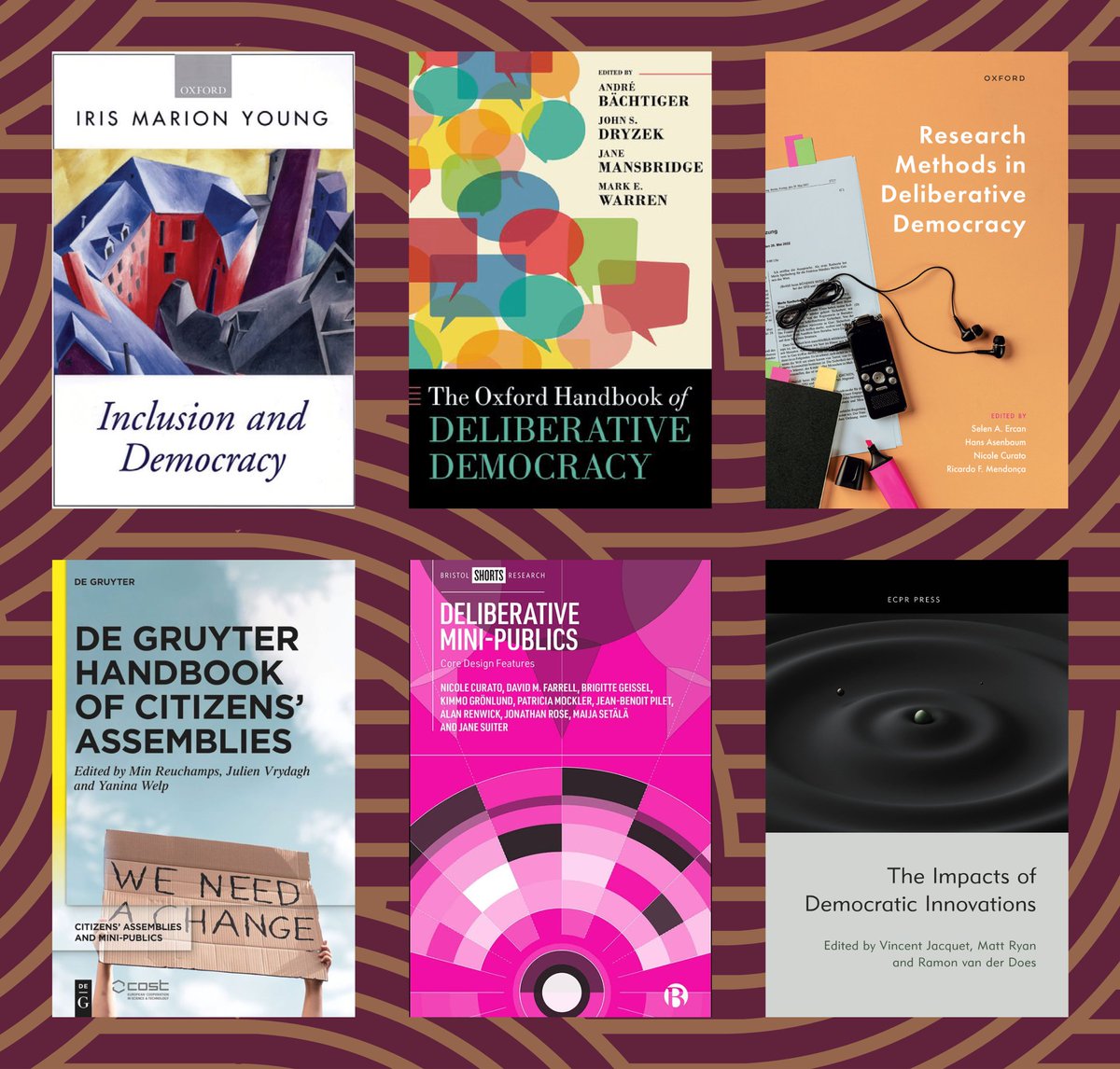 As @CREDOatSU begins South Africa’s first major research project on deliberative democracy and citizens assemblies, what’s at the top of our reading list? 📚👨‍🎓