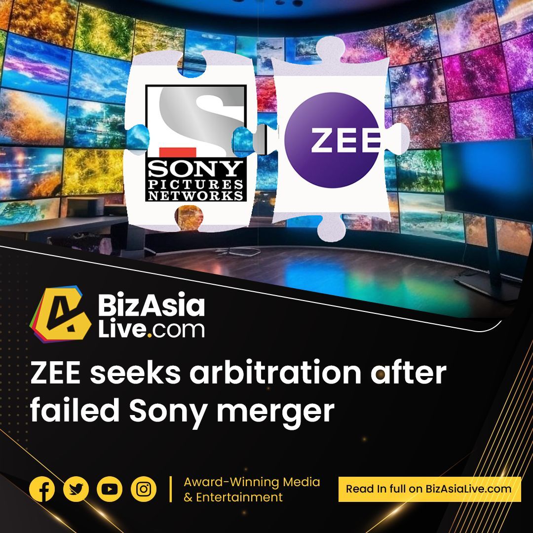 BizAsiaLive's tweet photo. #ZEE seeks arbitration after failed #Sony merger
▶ Read here: https://t.co/kI77aVogxu
#ZEESony https://t.co/rx2Rf77ejE