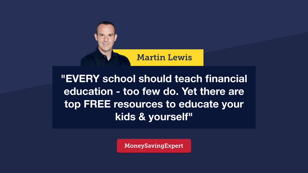 The first-ever financial education textbook - funded by Martin Lewis - is vital reading for you and your kids. 

Download your FREE copy today 👇

moneysavingexpert.com/family/financi…