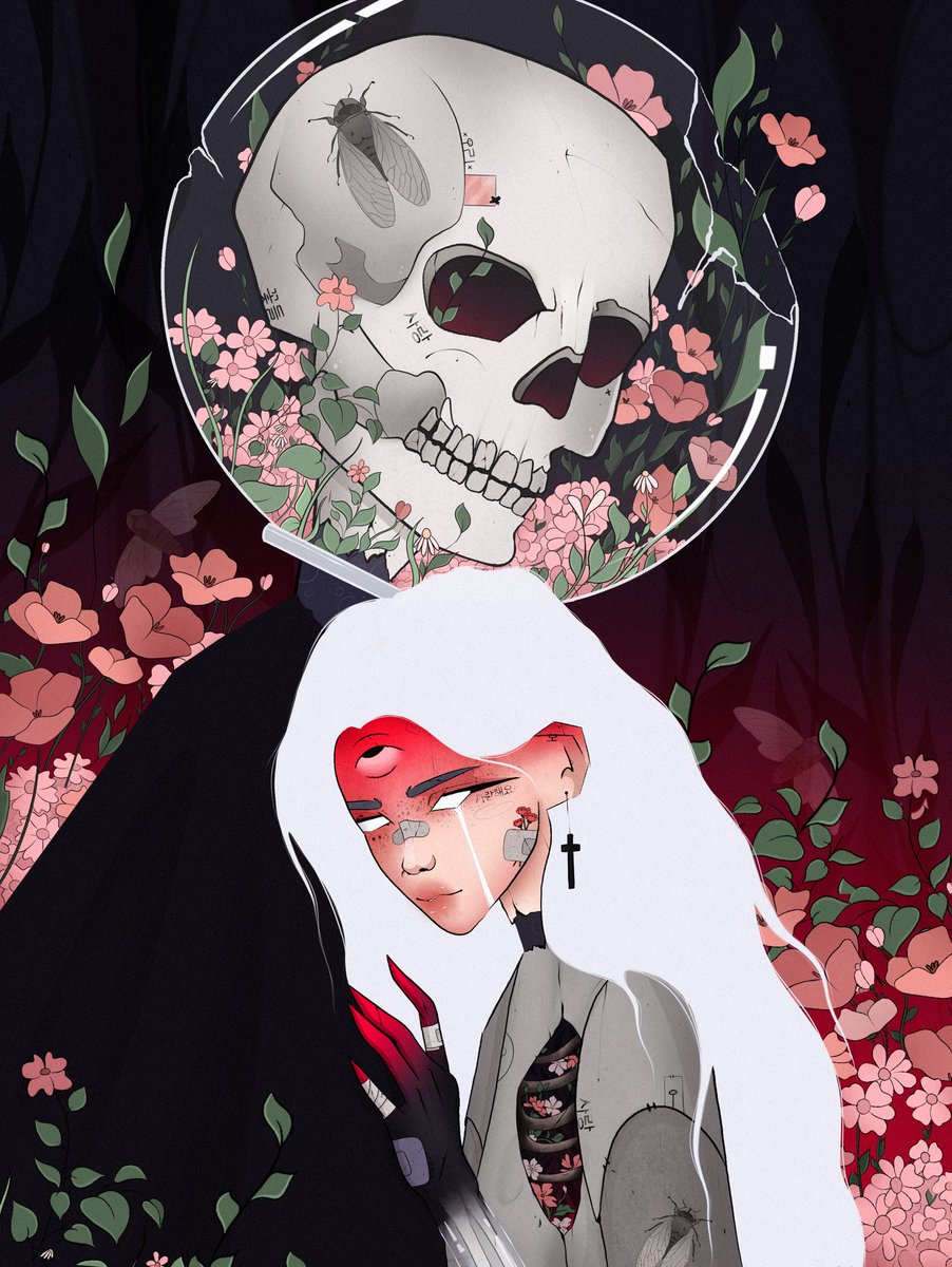 🐤 GMGM AND NEW DROP 🐤

today is #TEZOSTUESDAY! 
and I want to show u my new art 💀🍃
I hope u like it! 

“Flower Coma”
do u want to give me this flower? oh.. this is so cute
soon I will become part of this bouquet and part of u

17 ed
4.7 #xtz 

🔗 link below