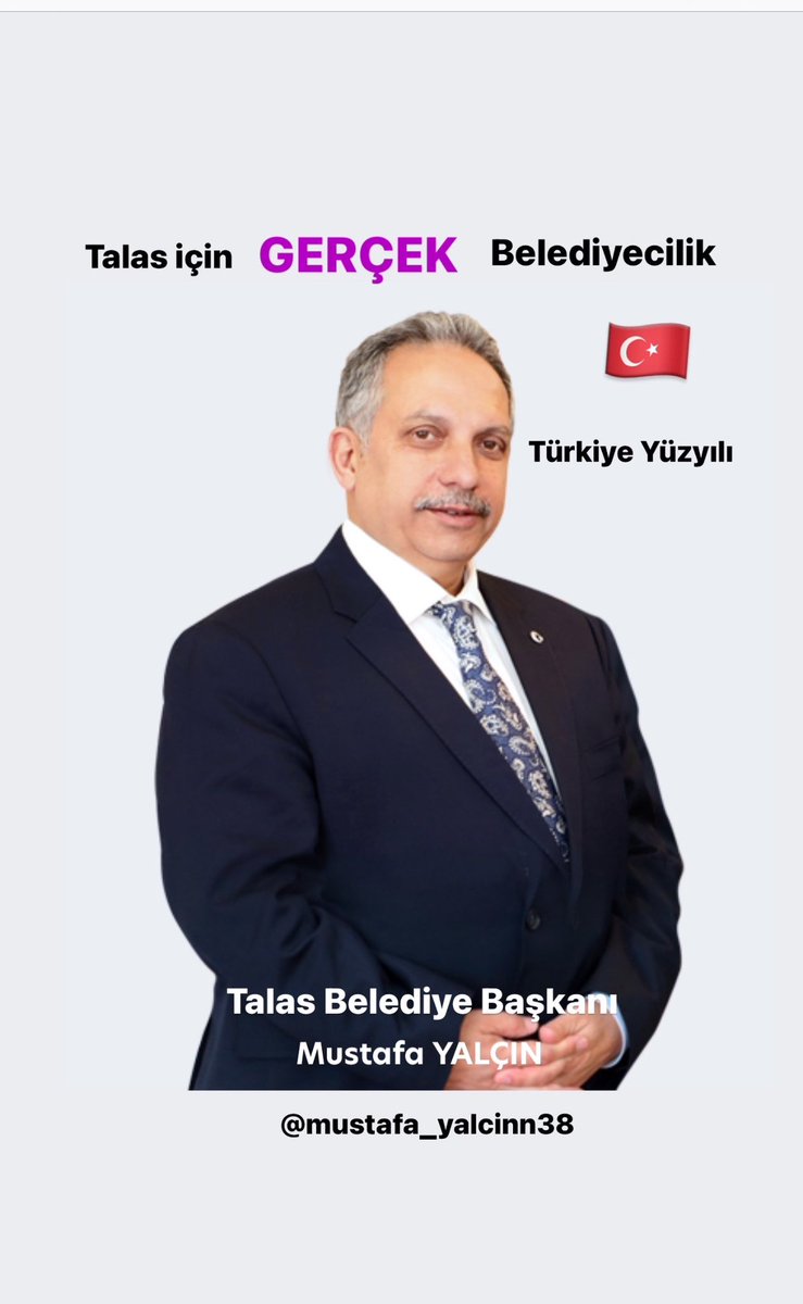 Kayseri Talas Belediye Başkanı Sayın Mustafa Yalçın, alt ve üst yapı çalışmalarının yanı sıra sosyal belediyecilik hizmetiyle de Türkiyede belediye hizmetlerinin nasıl olacağını ispat etmiştir. @tcbestepe @Akparti @bskmustafaylcn