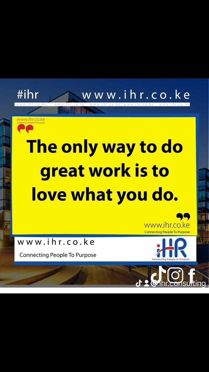 #ihrkenya #ihrconsultingke #findjobsinkenya #jobsmajuu #jobsabroad