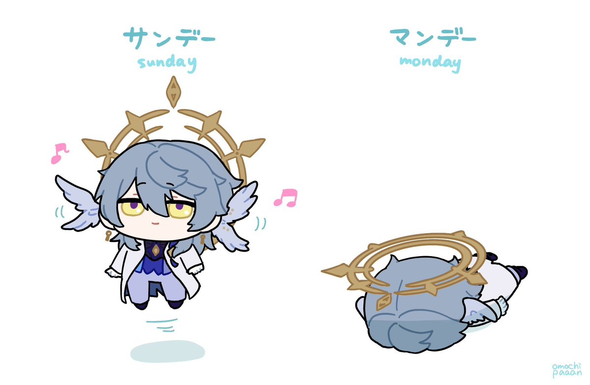 Starrail_DE's tweet photo. Wenn Sonntag am Montag so sein wird:

CR@omochipaaan
#HonkaiStarRail #StarRail #HSR #SundayHSR #崩壊スターレイル #スターレイル https://t.co/yYNzklrtyk