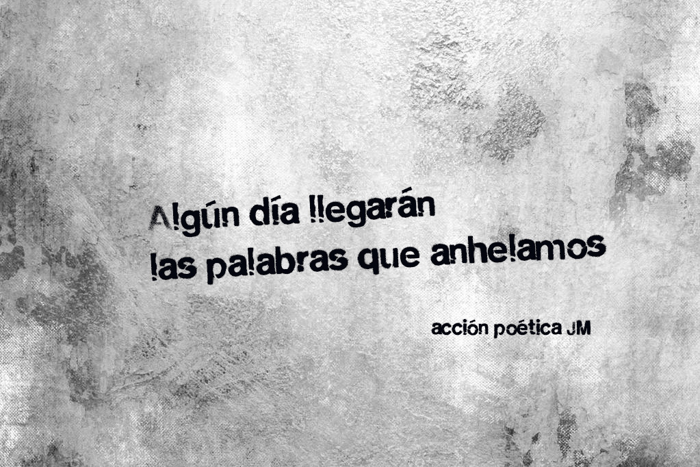 jmolaizola's tweet photo. Palabras

Que forjen puentes y no muros,
las palabras.
Que hablen de amor y alejen miedos.
Que acaricien, al traernos
el mensaje deseado.
Que den calor en el frío
Que disipen el vacío
y abran paso a los encuentros.
Veredictos de justicia
que ha de oír el maltratado;
cantos de paz y concordia
que amansarán al guerrero;
de esperanza en la tiniebla;
de libertad para el preso;
voces que aplaquen el llanto
que a veces llevamos dentro

ecos de aquella Palabra
que envuelve el tiempo.