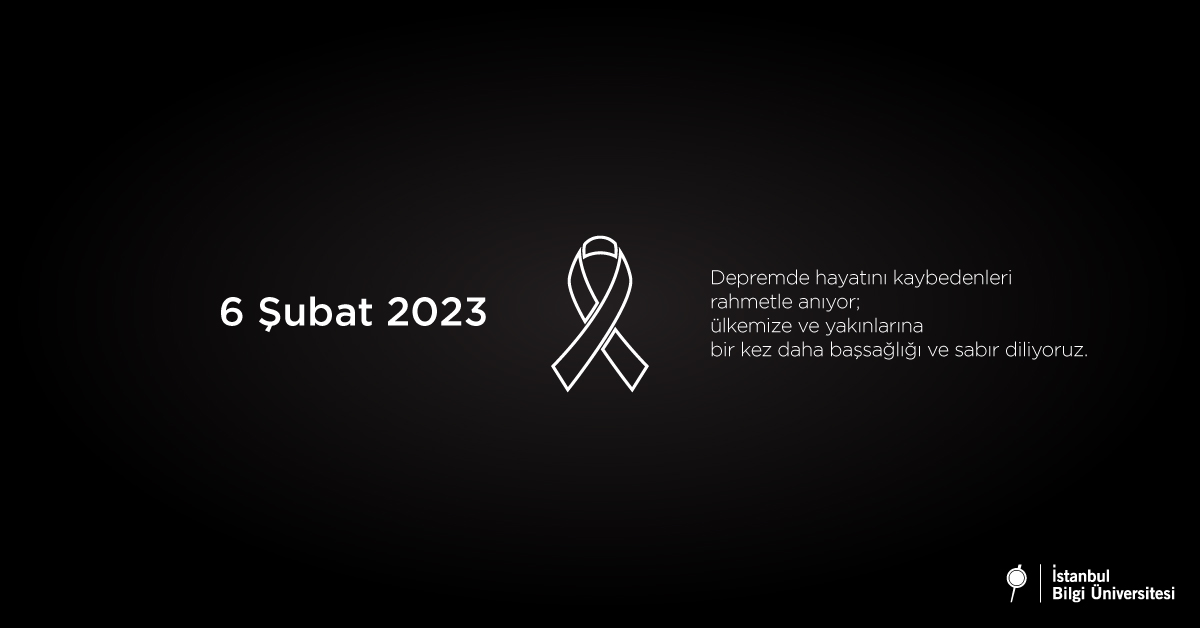 6 Şubat depremlerinde hayatını kaybedenleri rahmetle anıyoruz.