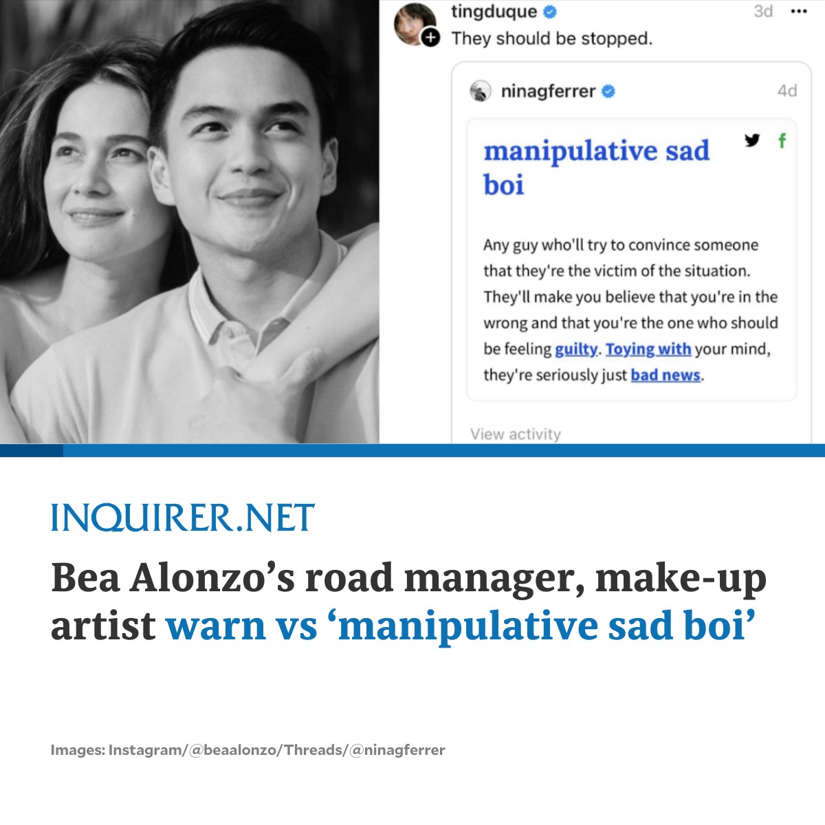 Inquirer tweet media