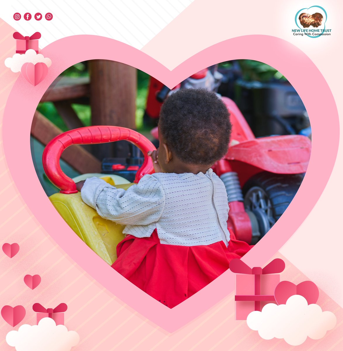 NewLifeHomeKE's tweet photo. In the gentle embrace of February, even the tiniest acts of love have the power to create ripples of joy. 💖 Let's illuminate the world with the glow of love by sending your heartfelt donations.
#PamojaTwajali #SeedsOfCompassion https://t.co/tjc1lItXcQ