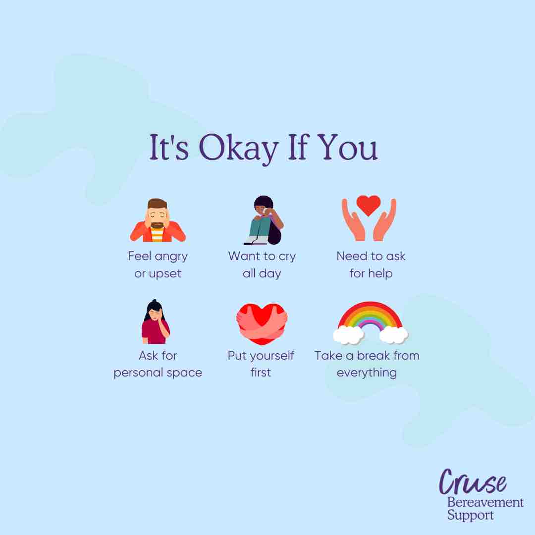 Grief can be different for everyone 💜