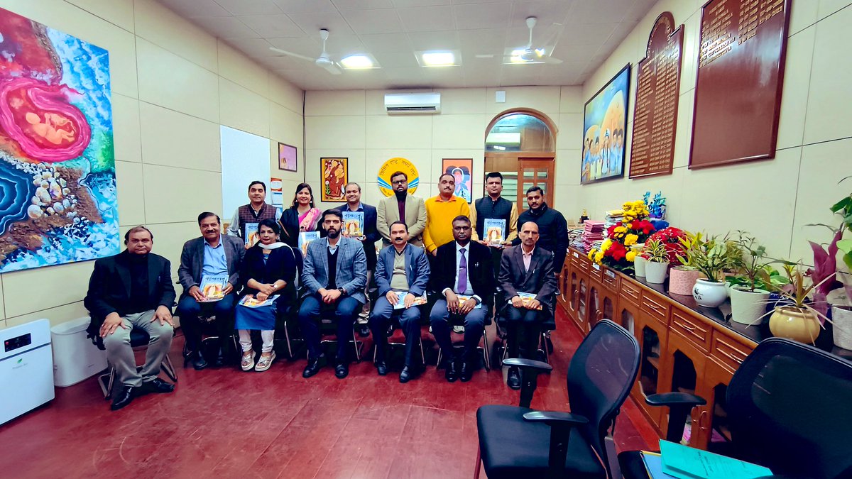 The 10th edition of our prestigious E-Magazine <a href="/naiudaandoe/">Nai Udaan</a> is launched today by Worthy DE <a href="/bhupesh_ch/">Bhupesh Chaudhary IAS</a> 

It focuses on spreading awareness about the importance of good health, lifestyles as well as people's right to quality health care services!

Link…
edustud.nic.in/edu/NaiUdaan.h…