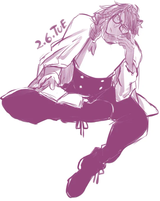 6日目レちょっと眠くて落書きにもほどがある 
