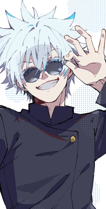 友人宛に描いたごじょせんです#呪術廻戦 