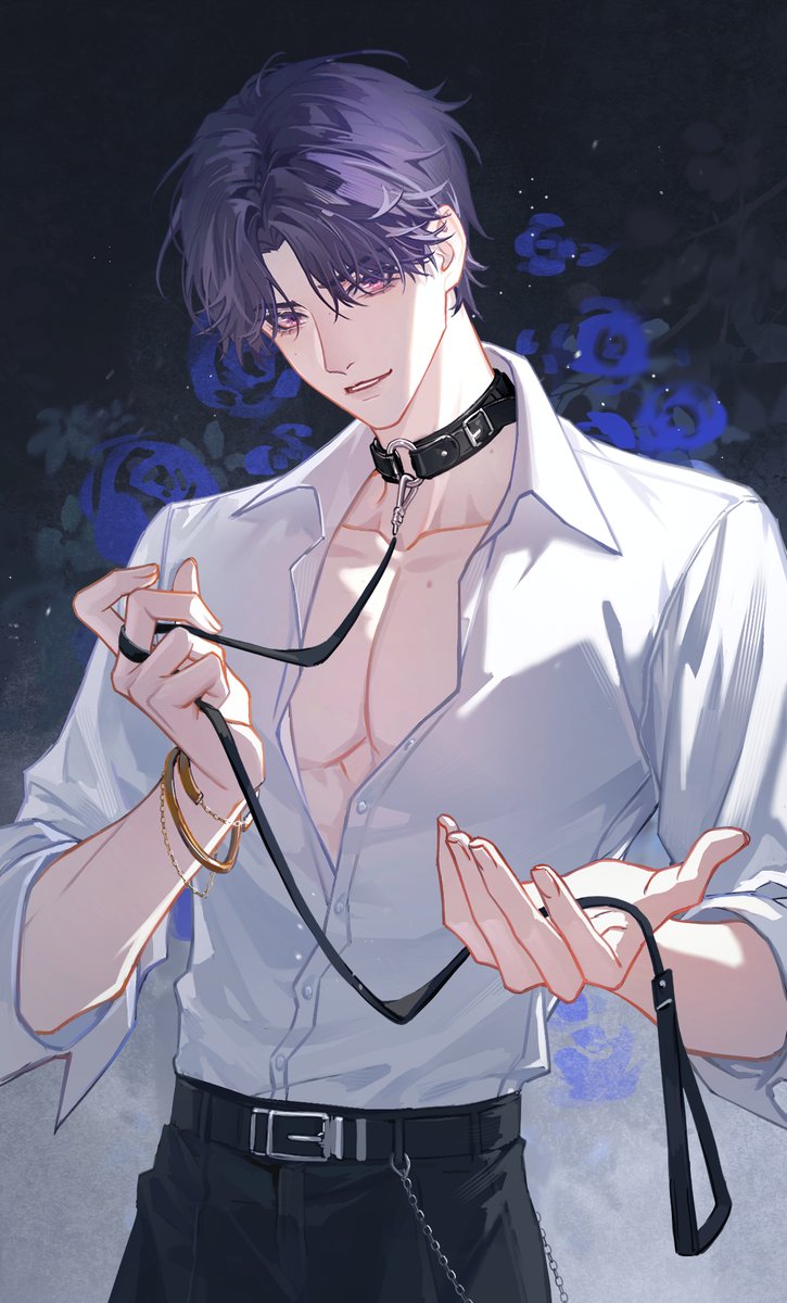 #恋与深空 #祁煜 
“不牵吗？”