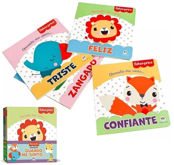 Fisher-Price – Kit Coleção Quando me sinto Capa dura