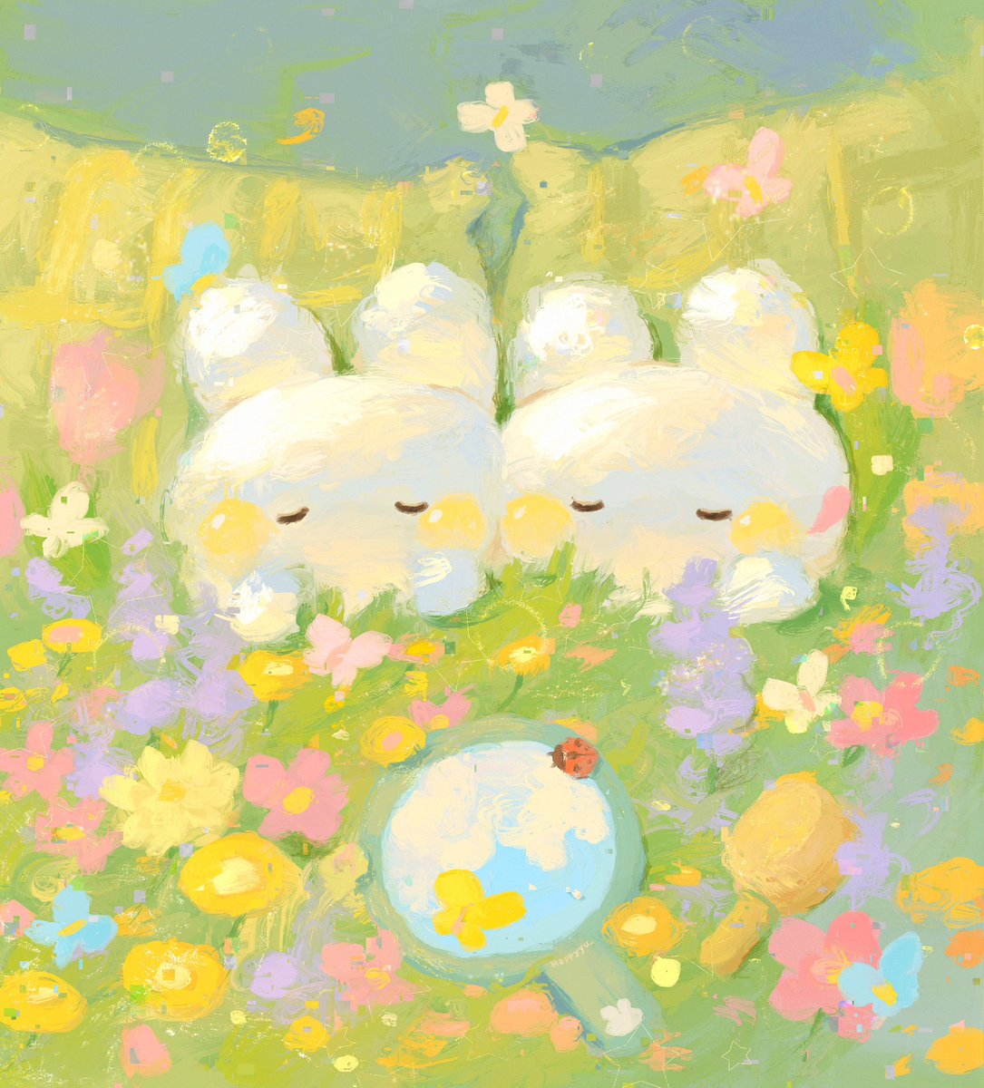 ˖𓍢ִ໋🌷͙֒✧🐰🐰˚.⋆