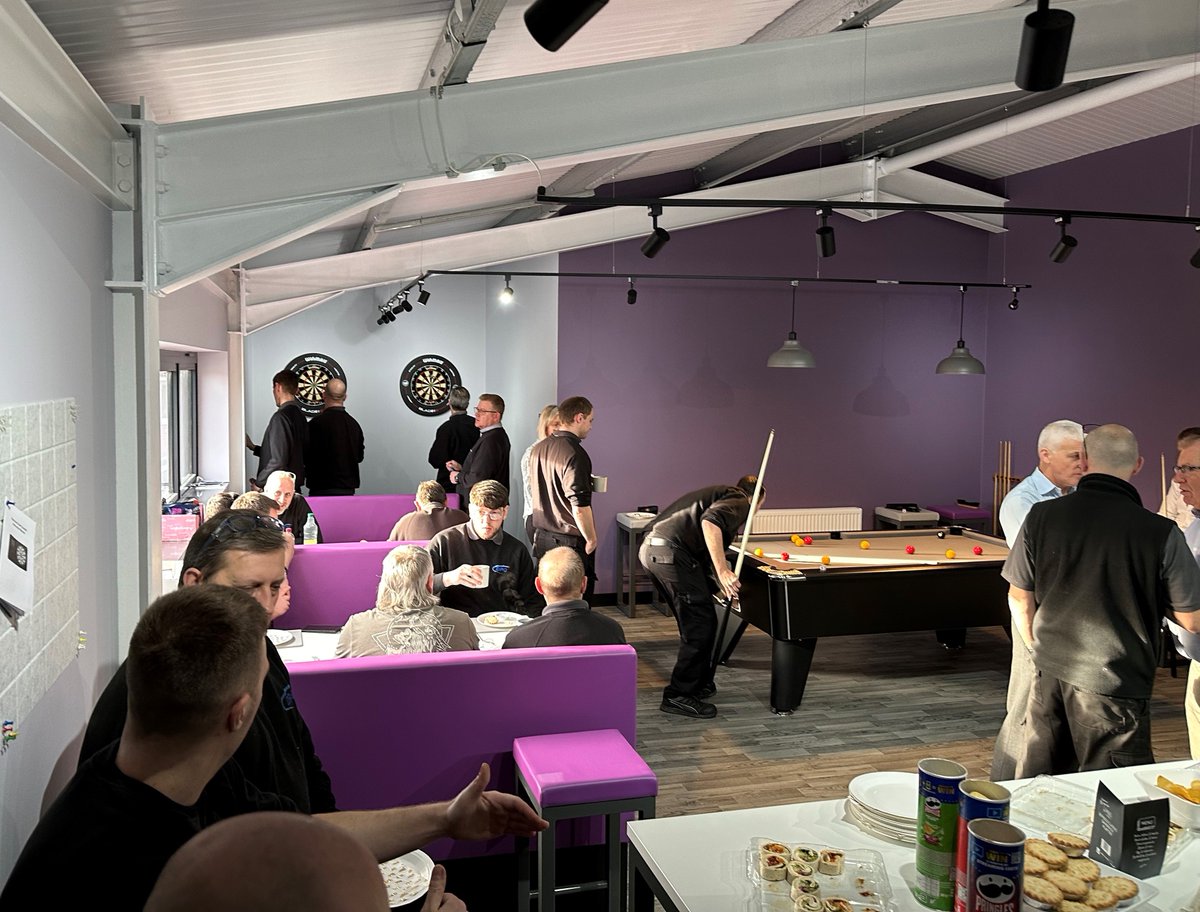 We hosted a team lunch in our upgraded canteen and social space to allow our team to spend more time together 🎯

We understand the value of professional, skilled and committed staff and offer fulfilling careers and job satisfaction with generous rewards schemes in place ✔️