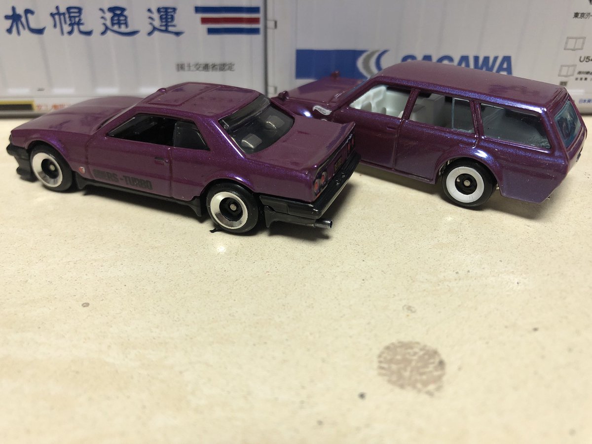 porschegmbh's tweet photo. #ホットウィール  #HotWheels  #nissan  #DATSUN   #FIVETEN  #KDR30  #RSTURBO  #sexualviolets
HWスカRSTURBOのタンポもオフ
ニッサンセクシャルバイオレッツ！ https://t.co/Si9Ts5eytt