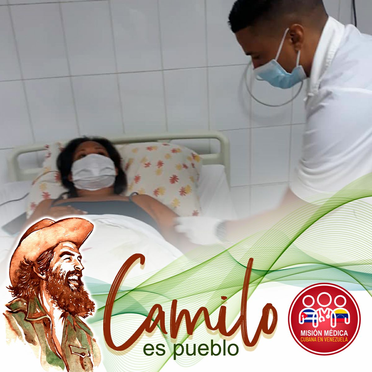 · La Colaboración Cubana en Venezuela defiende el legado de los héroes de la patria. Solidarios y humanistas por principios. #CamiloVive #CubaPorLaVida <a href="/cubacooperaven/">Misión Médica Cubana en Venezuela</a> <a href="/MINSAPCuba/">Ministerio de Salud Pública de Cuba</a> <a href="/japortalmiranda/">José Angel Portal Miranda</a>
