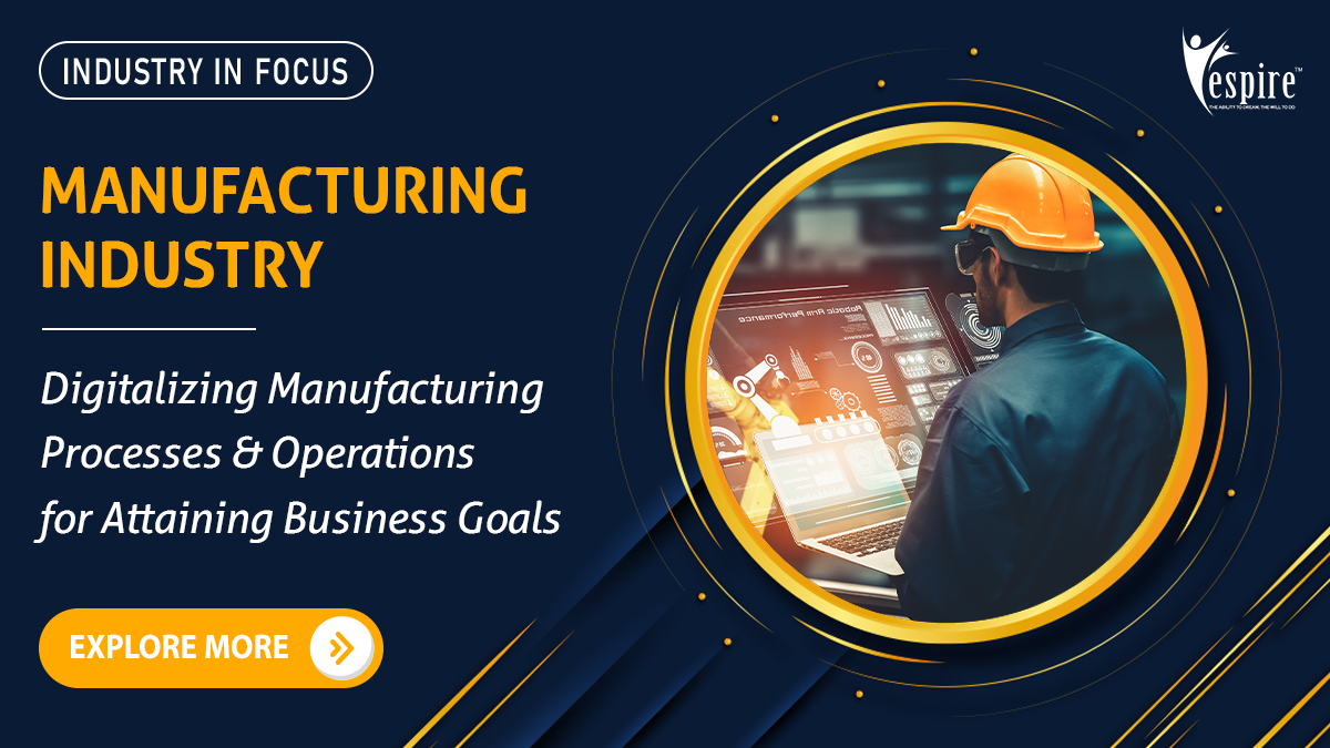 #Espire helps the #manufacturing industry exceed #customerexpectations with its cross-enterprise #TX solutions,enhancing #manufacturingoperations & #customerexperiences, & boosting #efficiency & operational efficiency to stay ahead in the market. Know more>bit.ly/3Fv5bAw