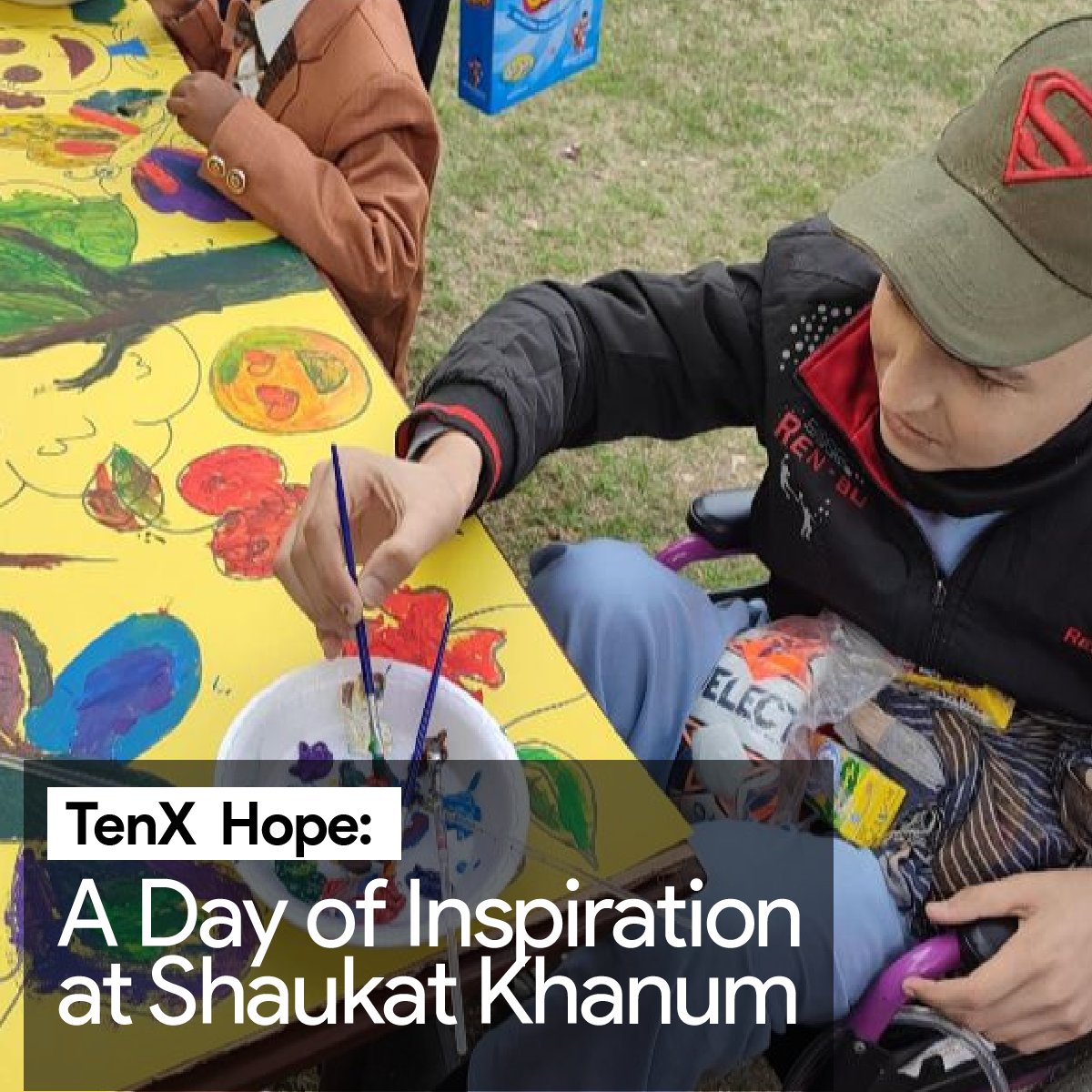analytics10x's tweet image. TenX Hope volunteered for @shaukatkhanum&apos;s annual children&apos;s mela. The event was full of activities organized for pediatric cancer patients and their families to come together and mark #WorldCancerDay.   Let&apos;s continue to fight against cancer!  💪🎗️ #Think10x #WorldCancerDay