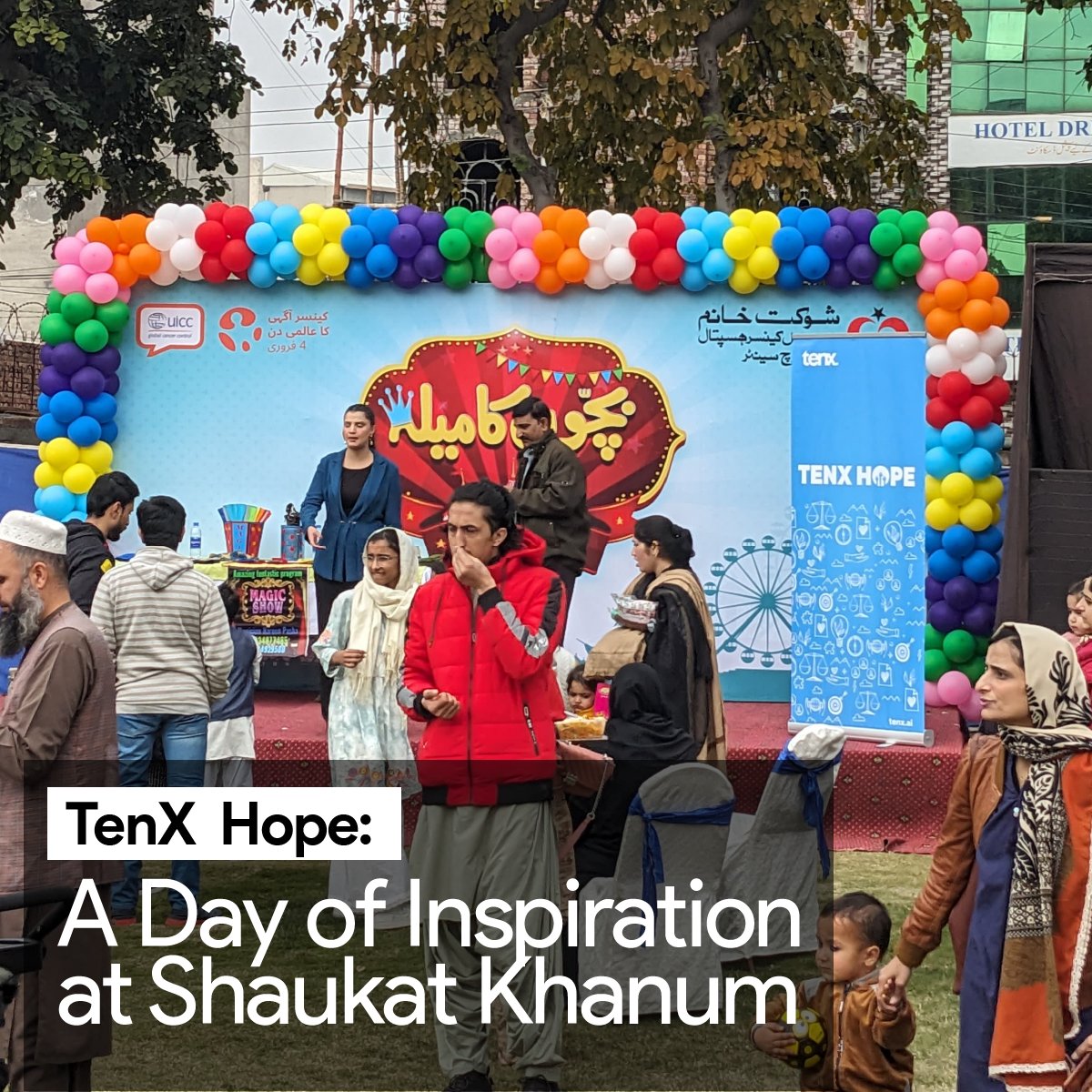 analytics10x's tweet image. TenX Hope volunteered for @shaukatkhanum&apos;s annual children&apos;s mela. The event was full of activities organized for pediatric cancer patients and their families to come together and mark #WorldCancerDay.   Let&apos;s continue to fight against cancer!  💪🎗️ #Think10x #WorldCancerDay