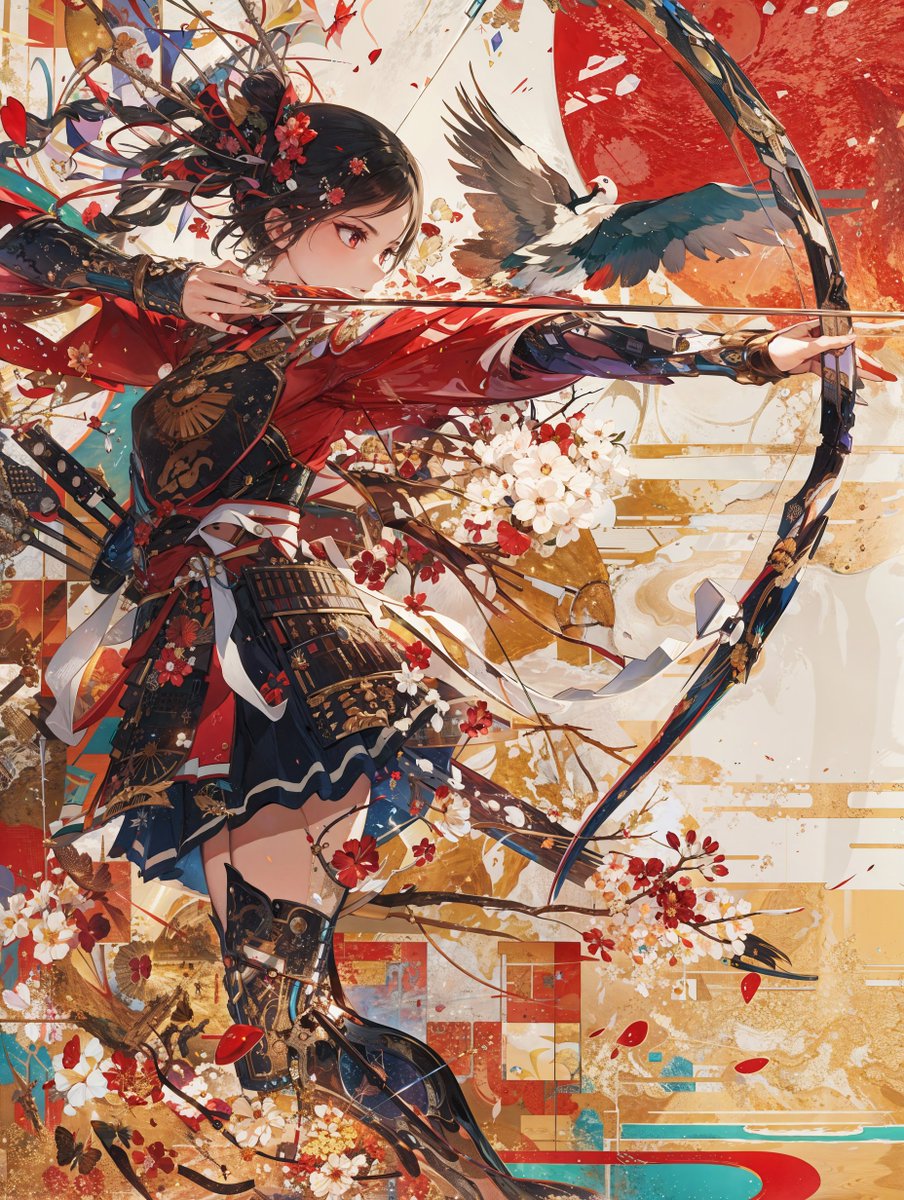 Coharrie_AI's tweet photo. bow girl 🏹 https://t.co/jNjlP0zUkY