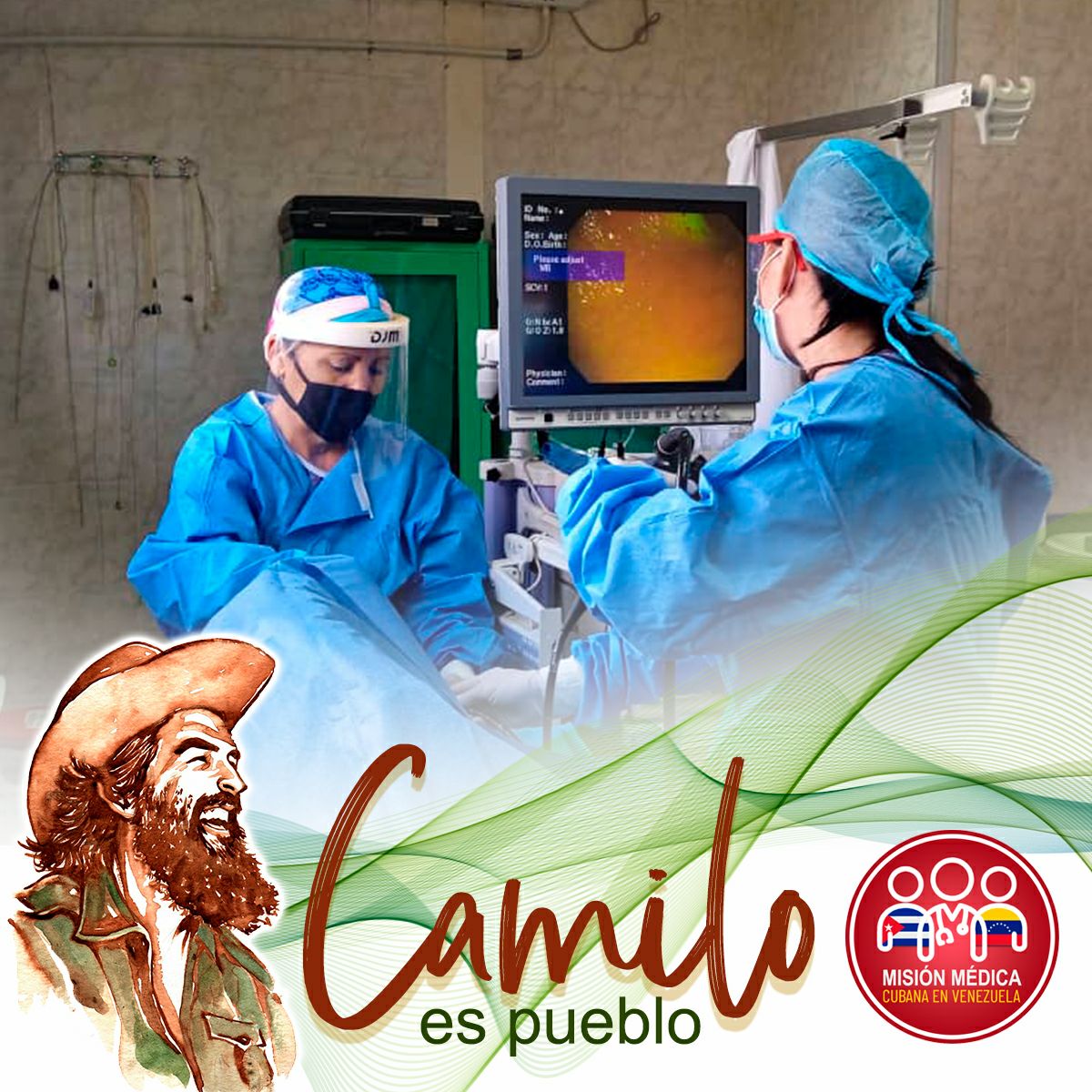 · El mundo cuenta en #Cuba con un ejército de batas blancas capaz de sanar de manera altruista las dolencias de millones de pacientes #CamiloVive #CubaPorLaVida <a href="/cubacooperaven/">Misión Médica Cubana en Venezuela</a> <a href="/MINSAPCuba/">Ministerio de Salud Pública de Cuba</a> <a href="/japortalmiranda/">José Angel Portal Miranda</a>